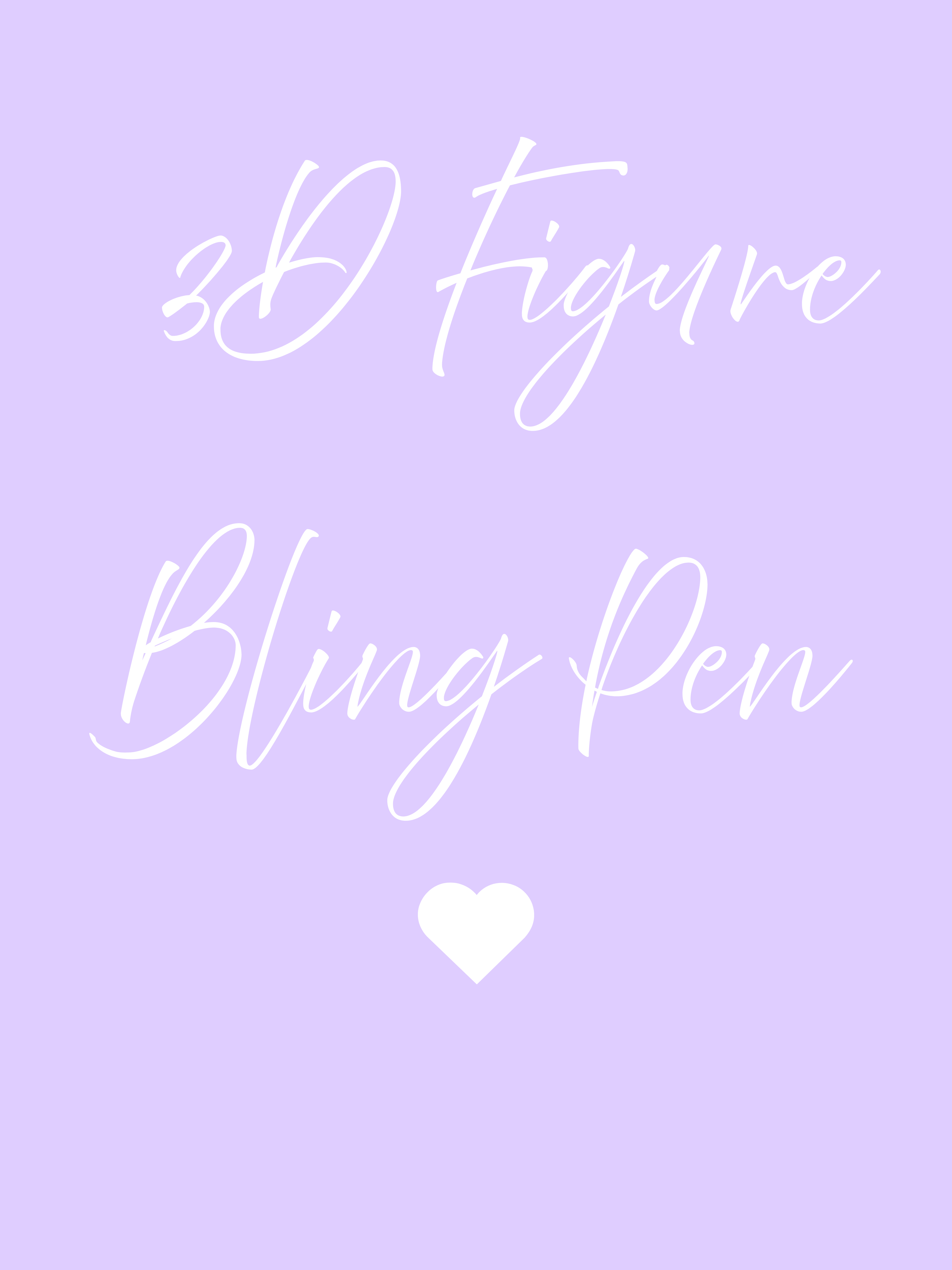 3D Bling Pen