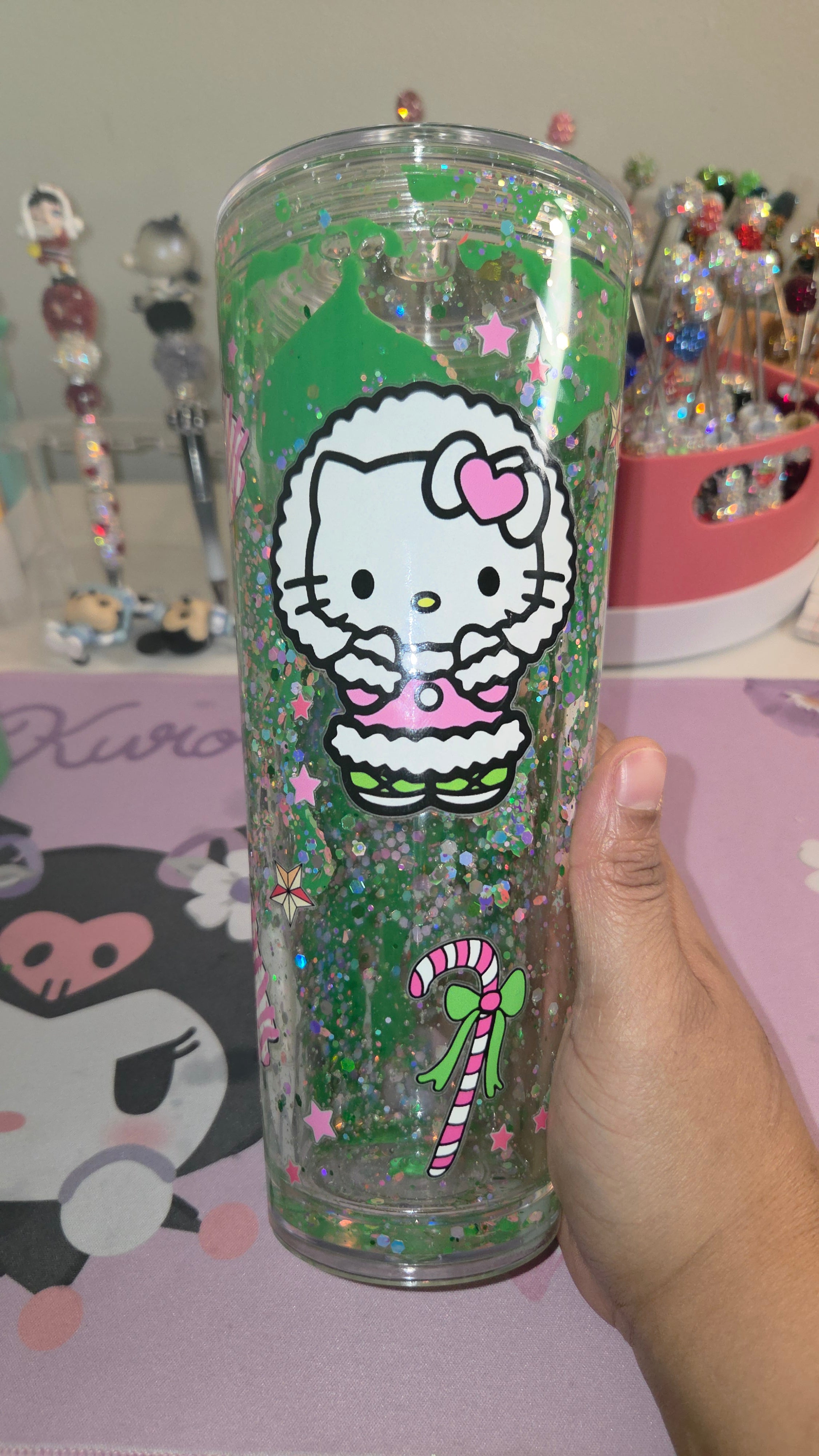 HK 24 Oz Lava Snowglobe Cup